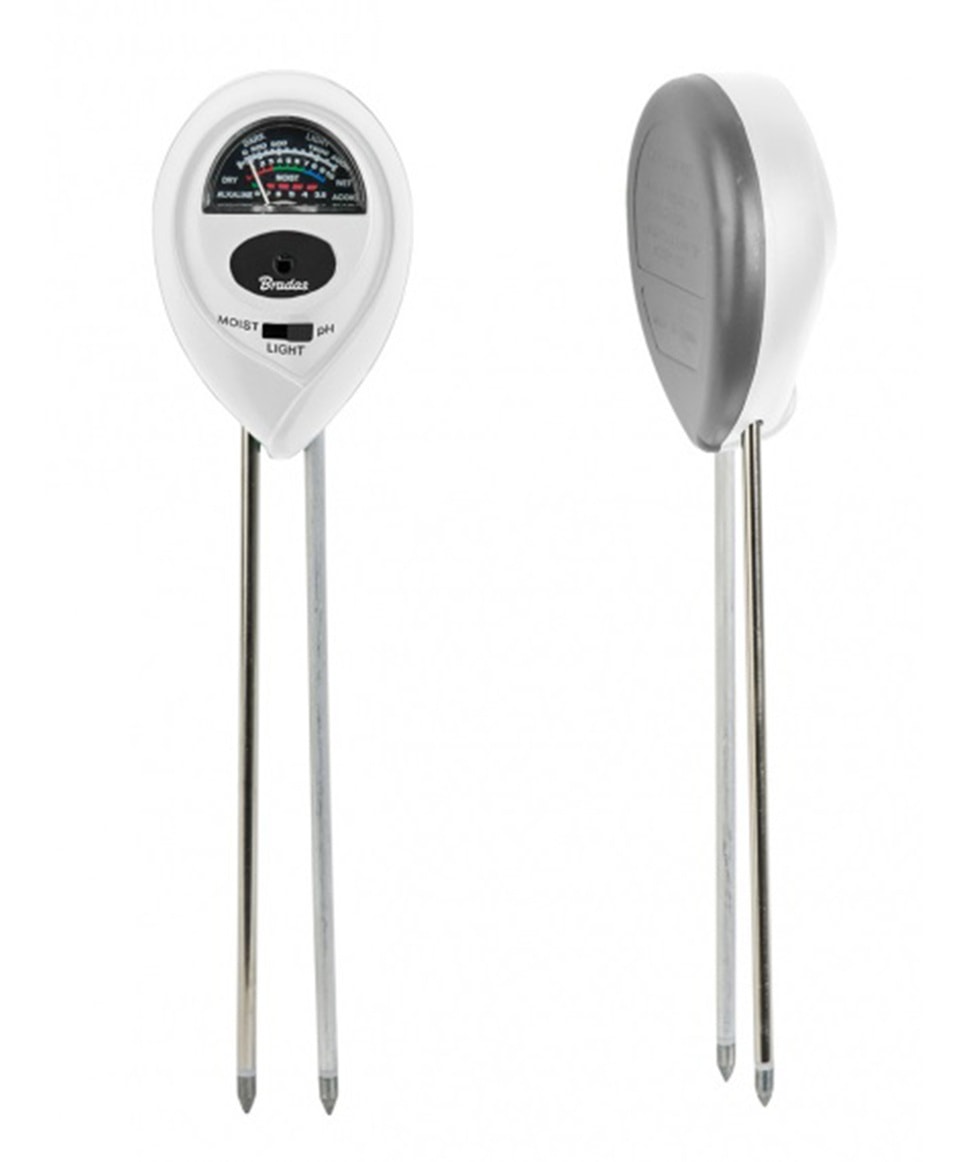 Тестер почвы 3 в 1 WHITE LINE (кислотность, влажность, освещенность)
