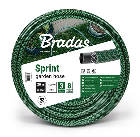Поливочный шланг Sprint Bradas Ø1/2" (12.5 мм) 20 метров