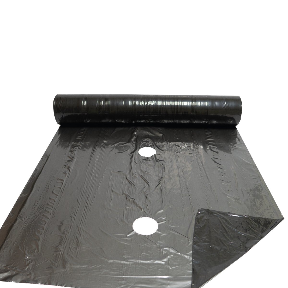 Мульчирующая пленка Геровит с перфорацией в одну строчку метражом.