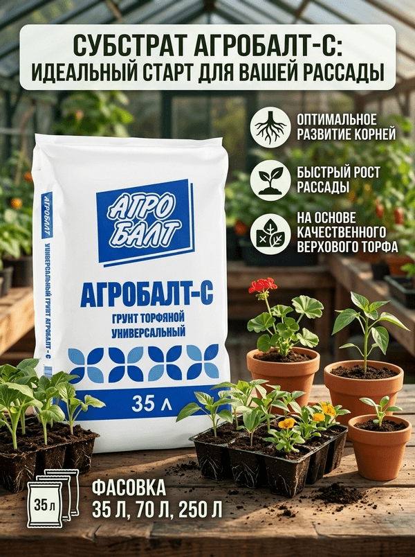 Агробалт С субстрат
