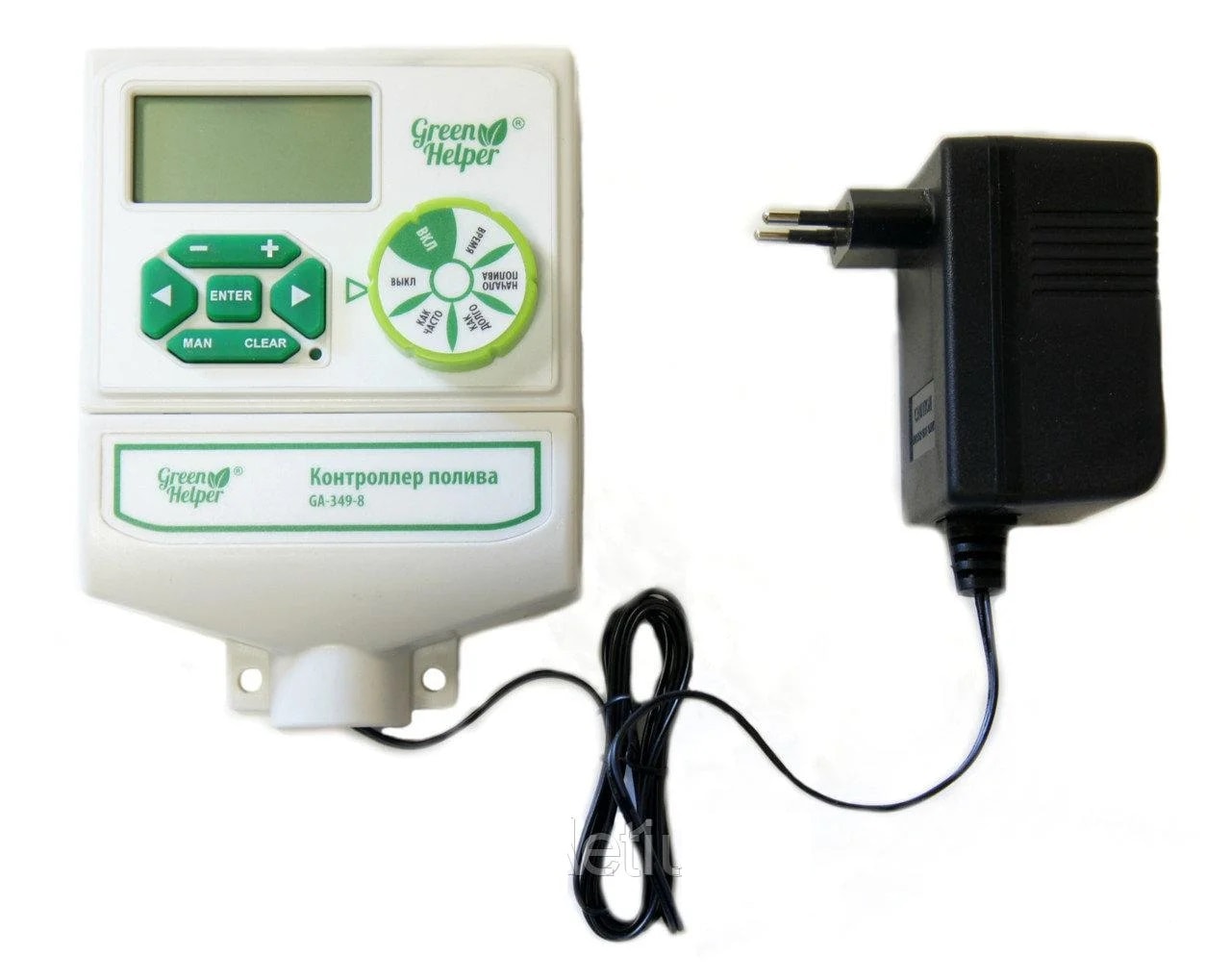 Контроллер полива восьмиканальный "GREEN HELPER" GA-349-8