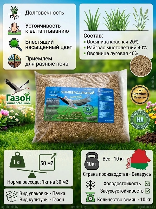Газонная травосмесь